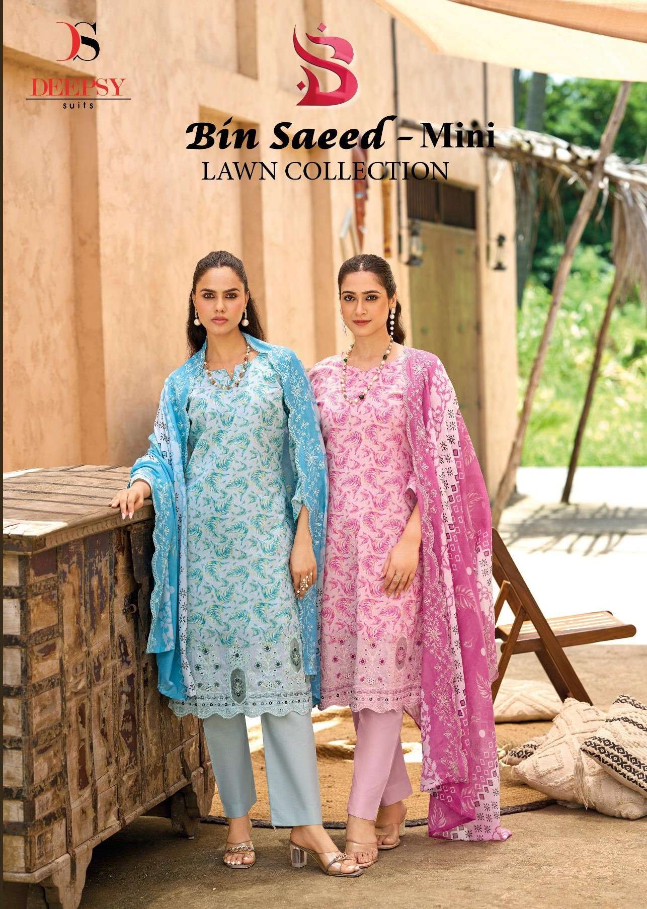 BIN SAEED MINI by DEEPSY SUITS
